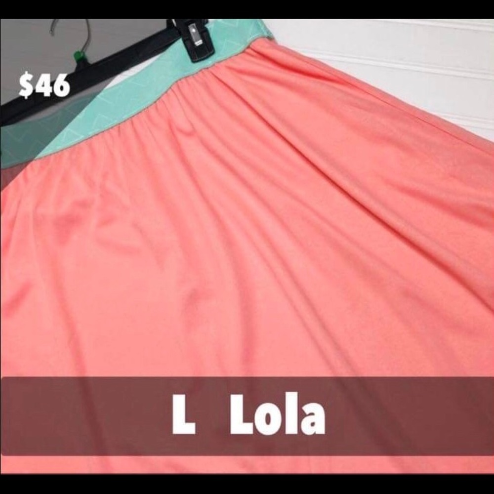 Large Lola Skirt with chiffon overlay